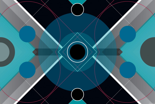 Обои картинки фото векторная графика, графика , graphics, узор, фон, цвет, круги, фигуры