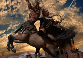 Картинка 3д+графика фантазия+ fantasy фон взгляд девушка