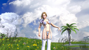 Картинка 3д+графика фантазия+ fantasy фон взгляд девушка