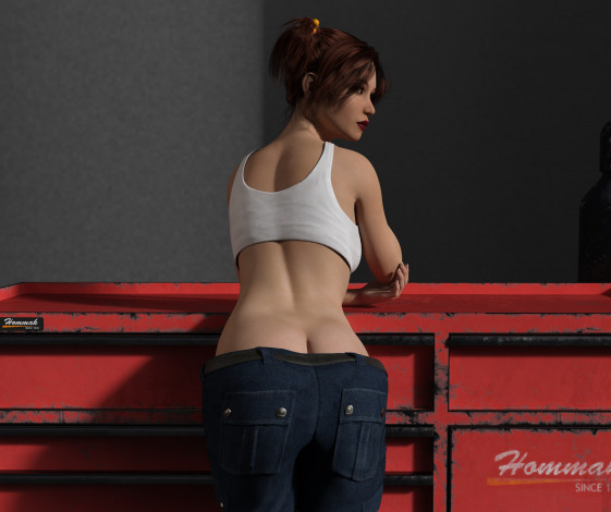 Обои картинки фото 3д графика, люди , people, фон, девушка, взгляд