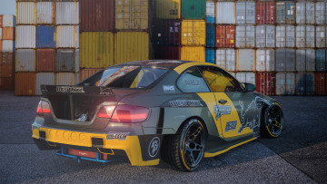 Картинка bmw+e92+chrono+pneu+drift+team автомобили 3д bmw e92 chrono pneu drift team