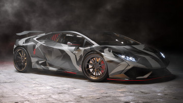 Картинка lamborghini+huracan+performante+liberty+walk+camo автомобили 3д lamborghini huracan performante liberty walk camo