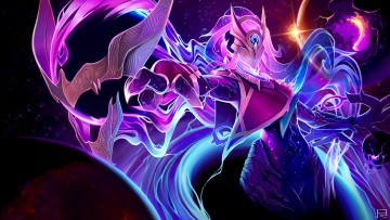 Картинка видео+игры league+of+legends космос планеты kindred