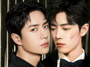 Картинка разное компьютерный+дизайн ван ибо сяо чжань лица