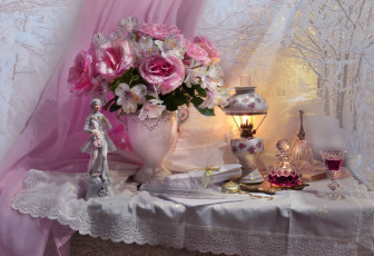 обоя еда, напитки,  вино, букет, графин, бокал, вино