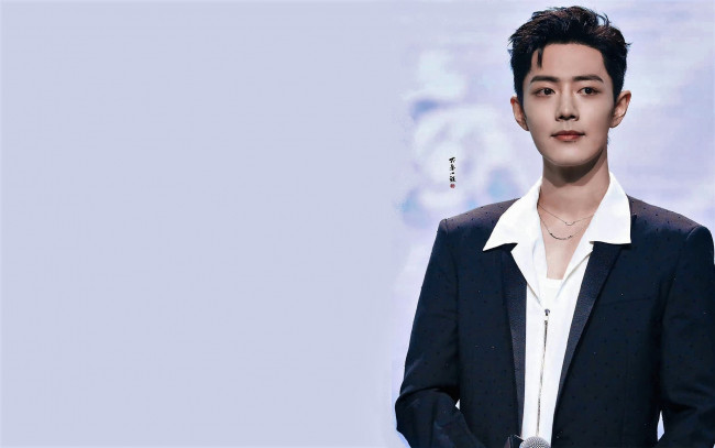 Обои картинки фото мужчины, xiao zhan, актер, пиджак