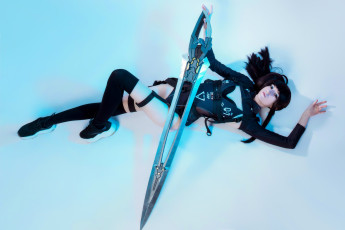 Картинка momo+cosplay девушки momo девушка женщина брюнетка темноволосая сексуальная модель звезда позирует разная обувь верхняя стильная одежда нижнее эротическое бельё трусы лифчик колготки чулки аксессуары макияж и множество элементов на фотографии