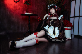 обоя momo cosplay, девушки, momo, девушка, женщина, разноцветная, сексуальная, модель, звезда, позирует, разная, обувь, верхняя, стильная, одежда, нижнее, эротическое, бельё, трусы, лифчик, аксессуары, макияж, колготки, чулки, и, множество, элементов, на, фотографии