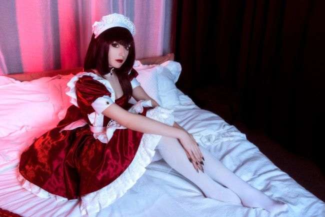 Обои картинки фото momo cosplay, девушки, momo, девушка, женщина, рыжая, светлая, тёмная, сексуальная, модель, звезда, позирует, разная, обувь, верхняя, стильная, одежда, нижнее, эротическое, бельё, трусы, лифчик, колготки, чулки, аксессуары, макияж, и, множество, элементов, на, фотографии