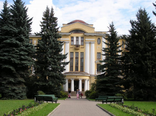 Картинка города здания дома