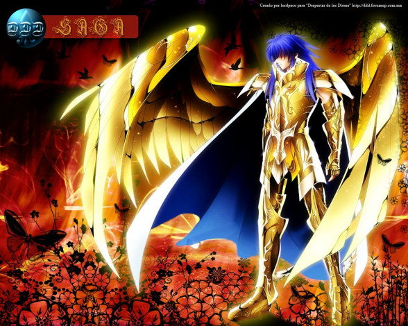 Обои картинки фото аниме, saint, seiya