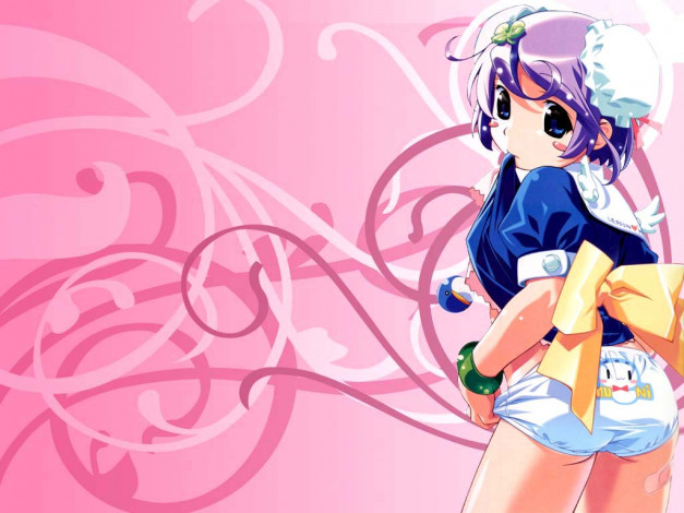 Обои картинки фото аниме, popotan