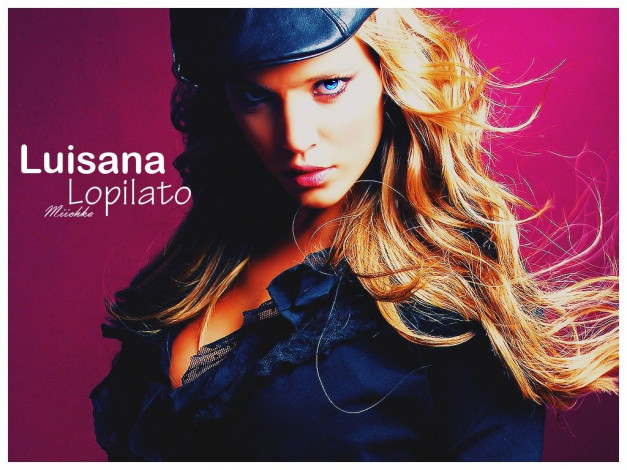 Обои картинки фото Luisana Lopilato, девушки