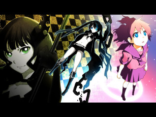 Картинка аниме black rock shooter