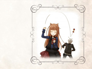 Картинка аниме spice and wolf