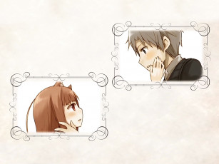 Картинка аниме spice and wolf