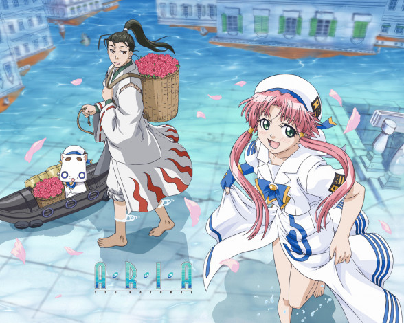 Обои картинки фото аниме, aria