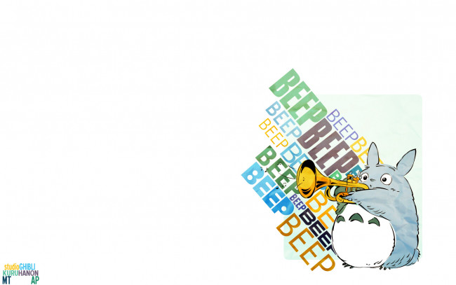 Обои картинки фото my, neighbor, totoro, аниме