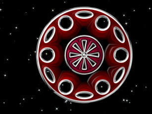 Картинка 3д графика fractal фракталы цвета абстракция тёмный