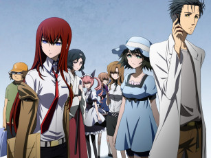 Картинка аниме steins gate девушки