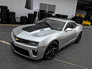 Картинка chevrolet camaro zl1 автомобили