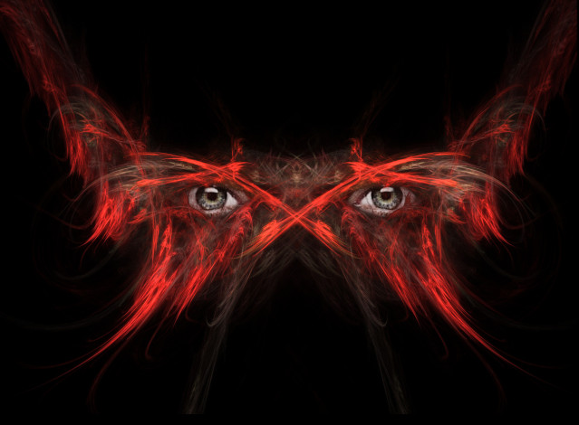 Обои картинки фото 3д, графика, 3d, eyes, глаза, абстракция, цвета, узор