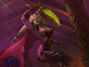 Картинка world of warcraft видео игры фан-арт blood elf