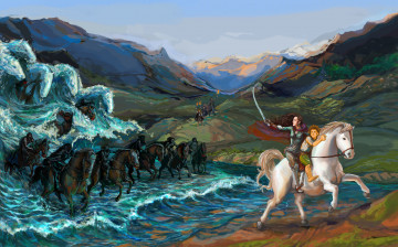 Картинка the lord of rings фэнтези нежить