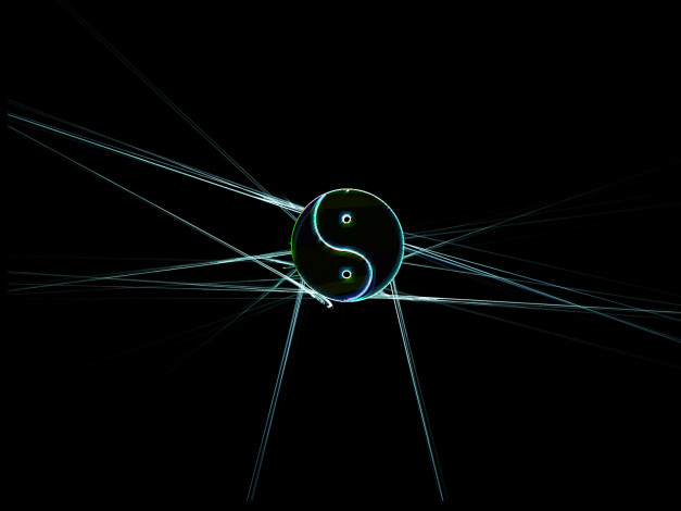 Обои картинки фото 3д, графика, yin, yang, инь, Янь