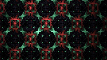 Картинка 3д графика fractal фракталы узор цвета