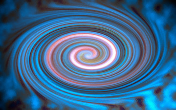 Картинка 3д графика fractal фракталы спираль