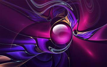 Картинка 3д графика fractal фракталы узор цвета