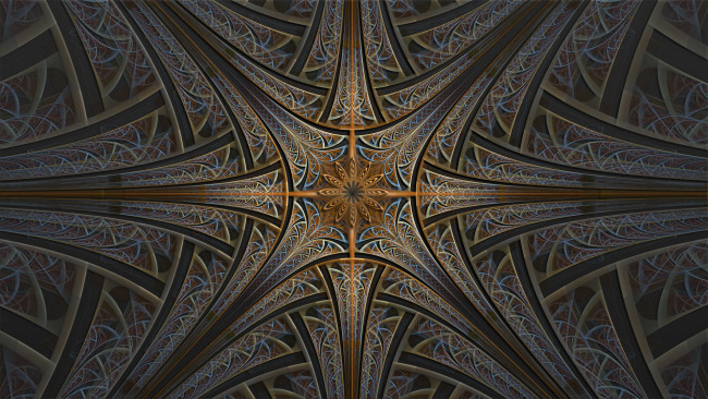 Обои картинки фото 3д, графика, fractal, фракталы, цвета, узор