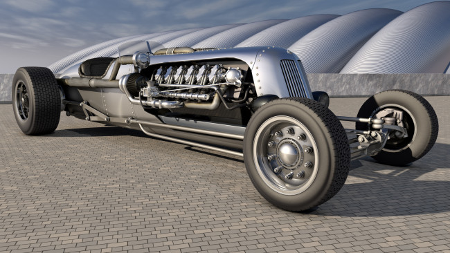 Обои картинки фото автомобили, 3д, автомобиль