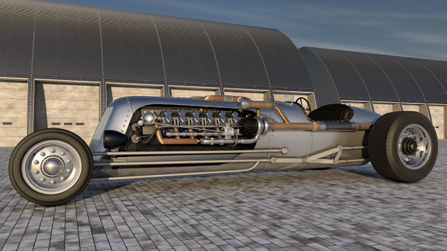 Обои картинки фото автомобили, 3д, автомобиль