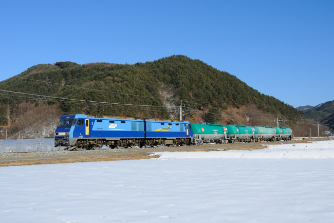 Обои картинки фото техника, поезда, локомотив, цистерны