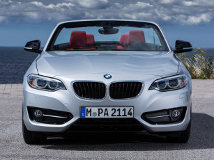 обоя автомобили, bmw, f23, line, sport, cabrio, 228i, серый, 2014г
