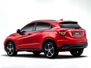 обоя автомобили, honda, красный, 2014г, hr-v, prototype