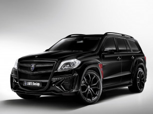 Картинка автомобили mercedes-benz design larte crystal black gl темный 2014г x166