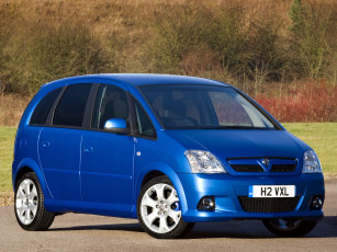 Картинка автомобили vauxhall meriva vxr синий