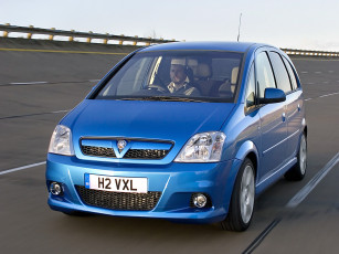 Картинка автомобили vauxhall vxr meriva синий