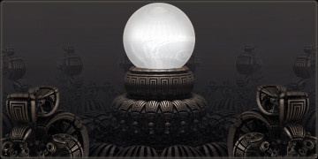 Картинка 3д+графика абстракция+ abstract шар