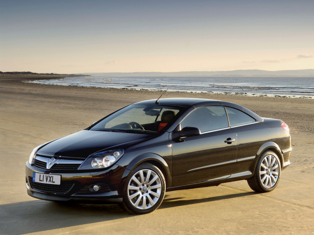 Обои картинки фото автомобили, vauxhall, темный, twintop, astra