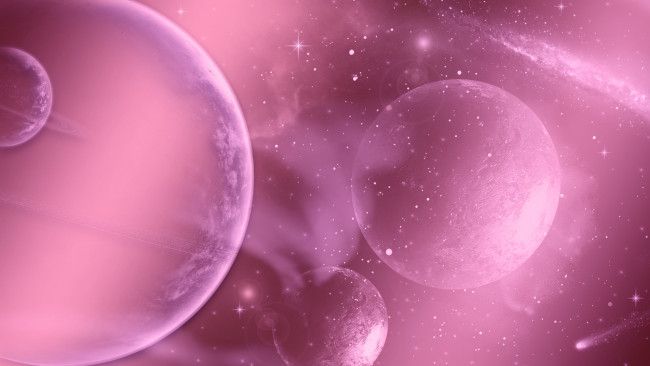 Обои картинки фото космос, арт, вселенная, звезды, планеты