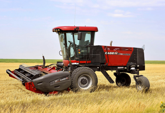 Обои картинки фото техника, комбайны, комбайн, поле