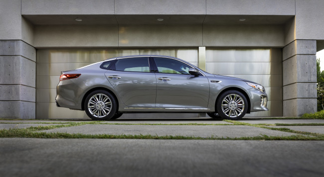 Обои картинки фото автомобили, kia, 2016г, optima, sxl