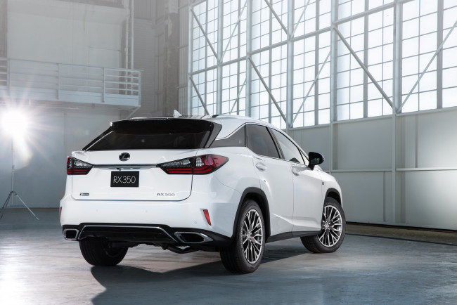 Обои картинки фото автомобили, lexus, 2016, г, rx, 350, f-sport
