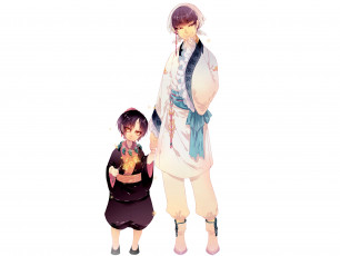 Картинка аниме hoozuki+no+reitetsu hakutaku hoozuki