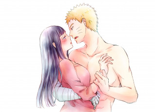 Картинка аниме naruto хината наруто