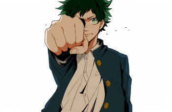 Картинка аниме boku+no+hero+academia midoriya izuku